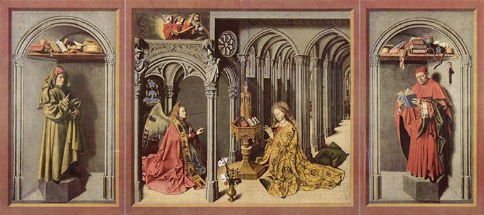 Trittico dell'annunciazione di Barthélemy d'Eyck