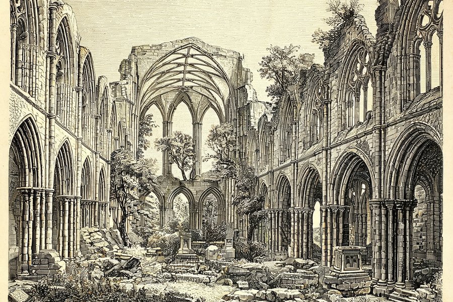Abbazia di Villers, architettura gotica in Belgio