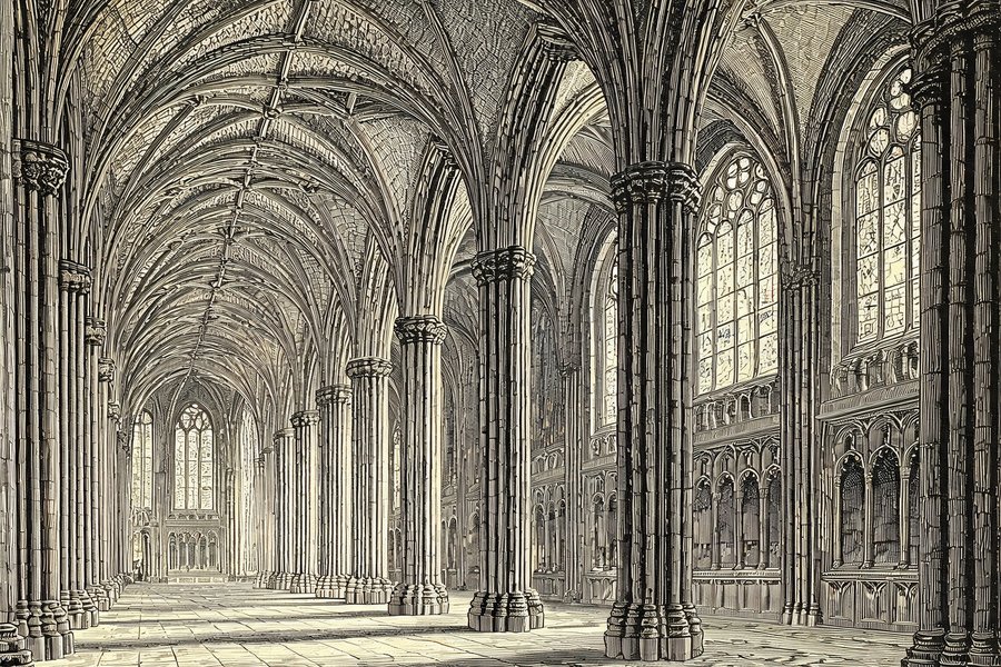 Cattedrale di Saint Denis, la prima cattedrale in stile gotico