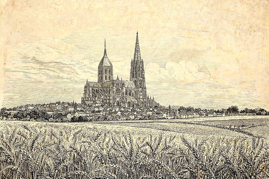 Chartres, la cattedrale gotica con il labirinto e i segreti templari