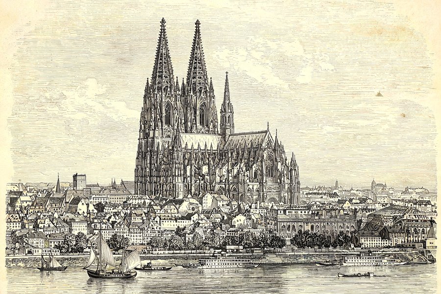 Cattedrale di Colonia, capolavoro del gotico tedesco