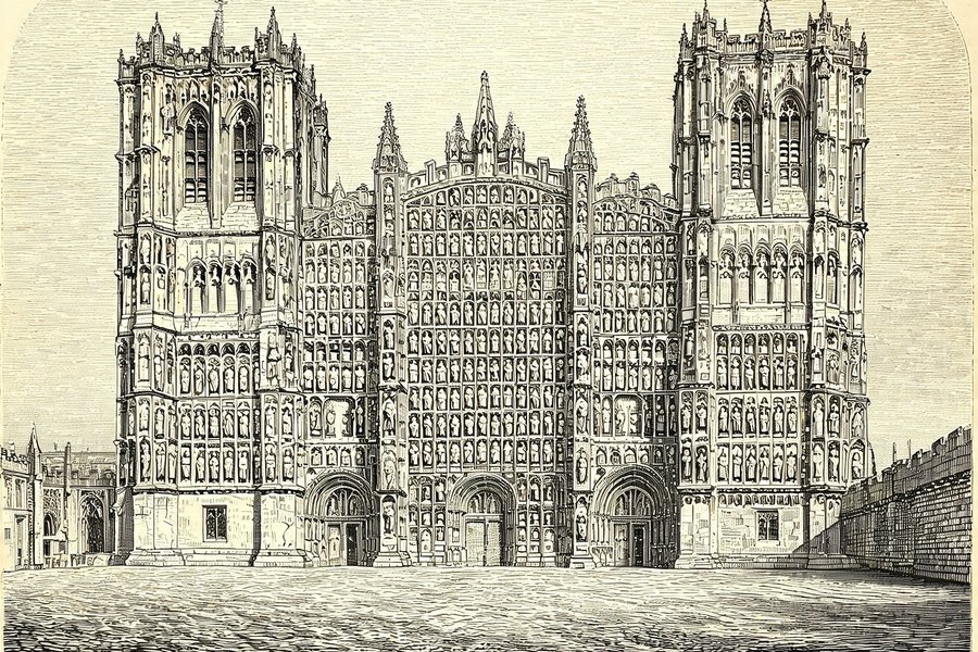 La cattedrale di Wells, sintesi degli stili del gotico inglese