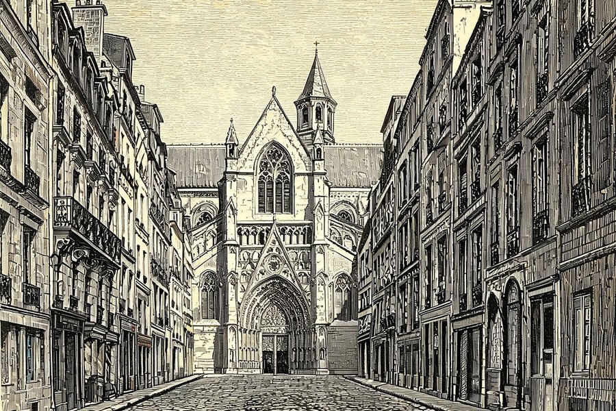 Chiesa di Saint Merri a Parigi
