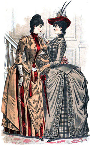 Moda Vittoriana – Dalla crinolina alla “bustle skirt”