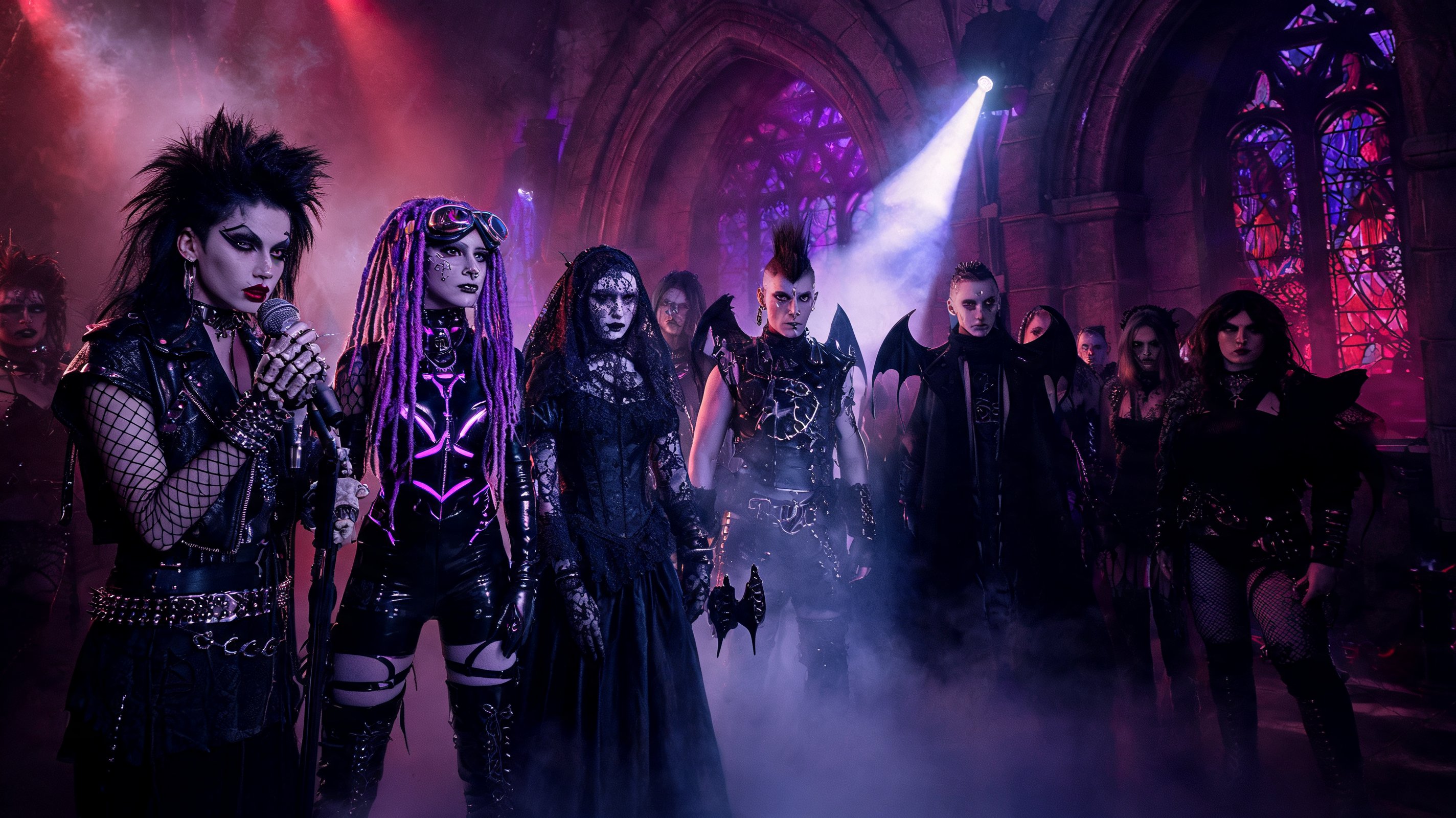 I sottogeneri del goth: deathrock e cybergoth