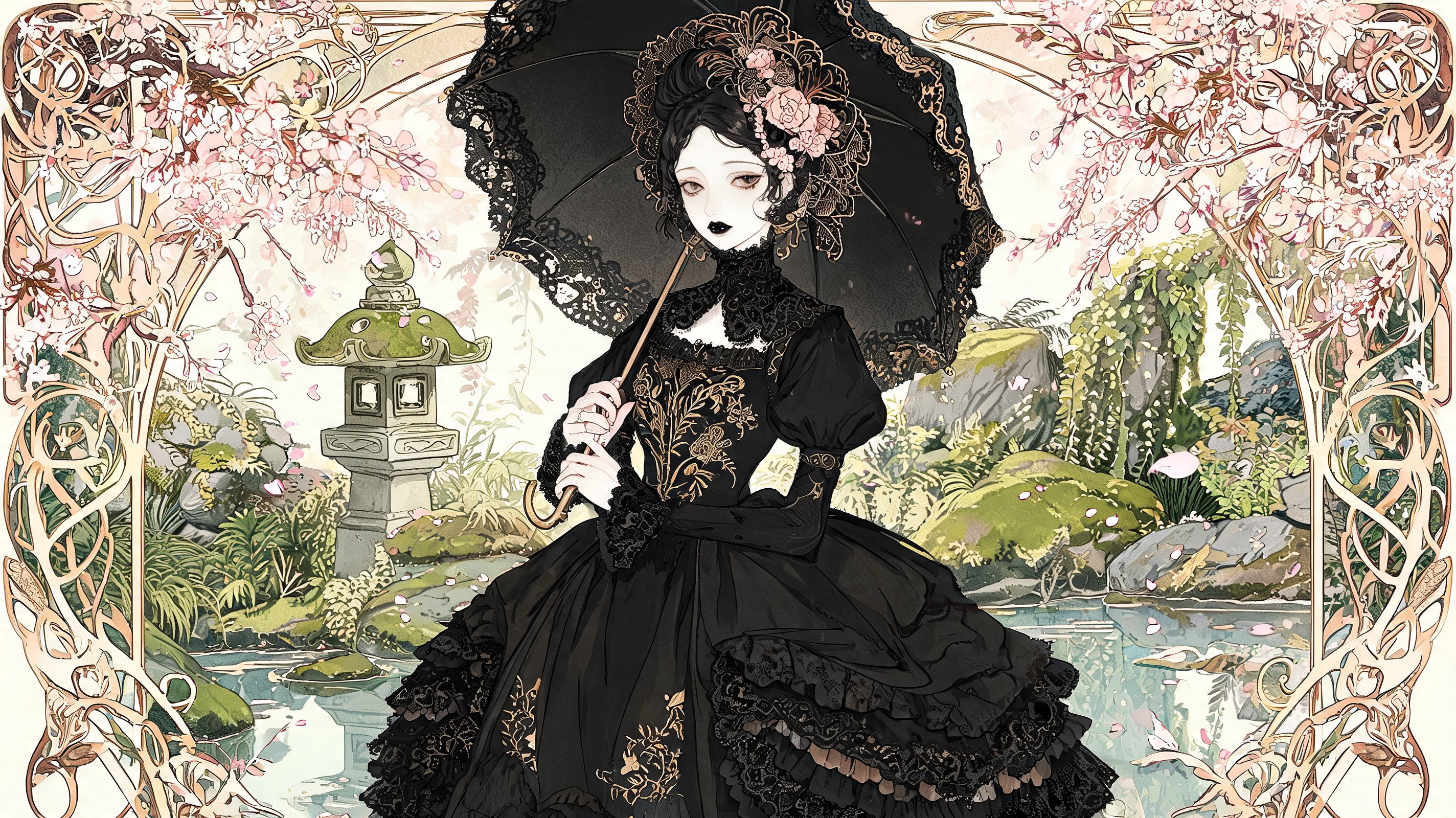 Gothic lolita stile goth dal Giappone