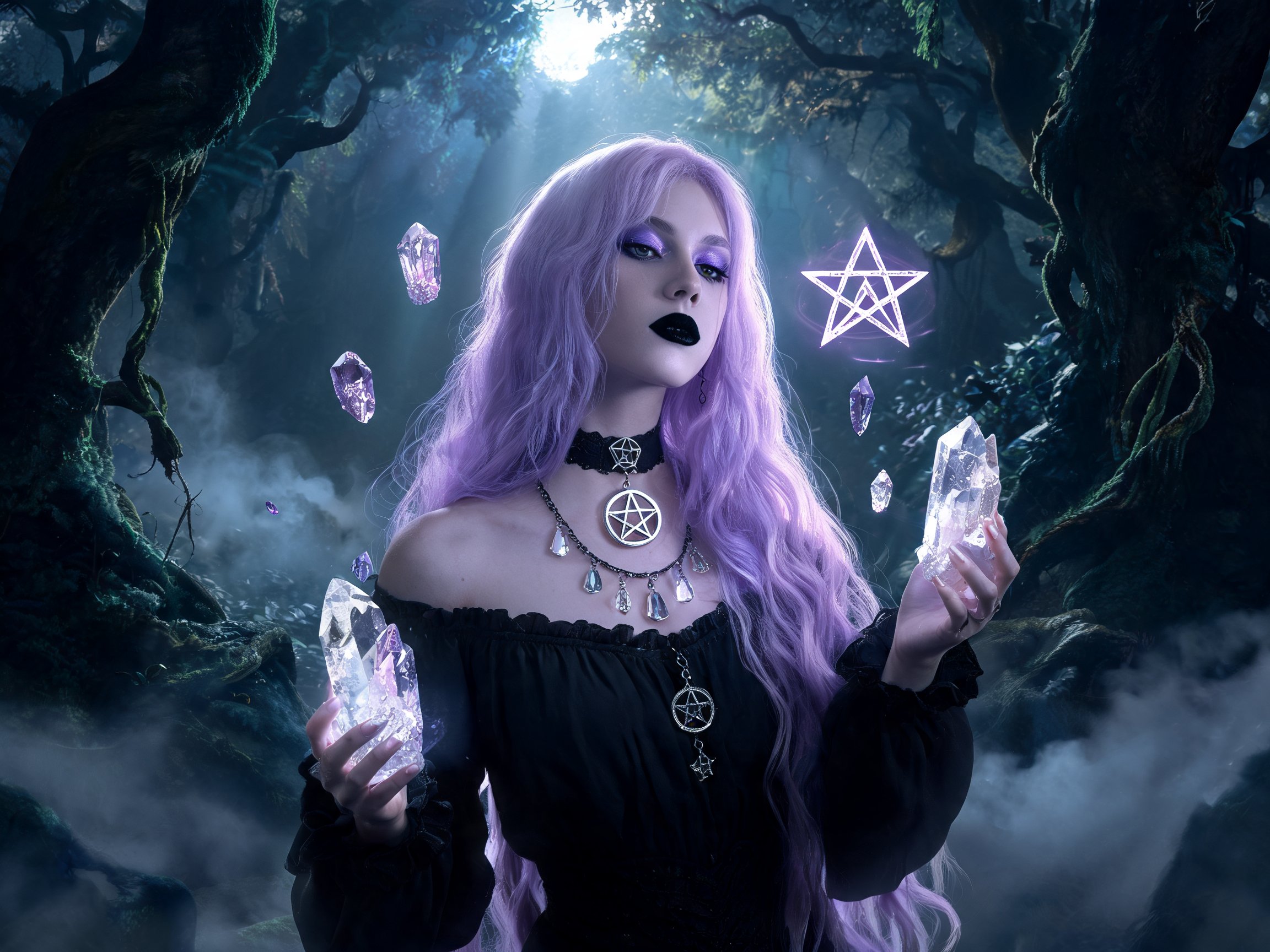Pastel goth e nu goth: capelli viola, accessori occulti e simbolismo gotico in chiave contemporanea