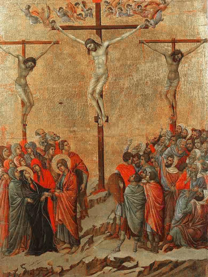 Duccio di Buoninsegna la crocefissione