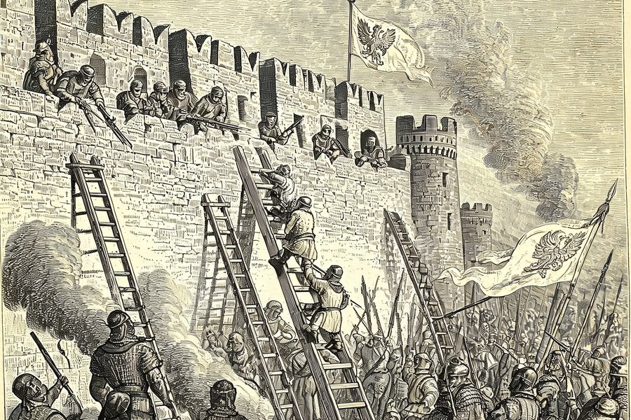 L'assedio della Rocca Malatestiana di Mondaino