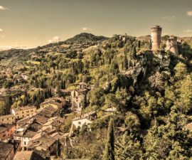 Il borgo e la rocca di Brisighella