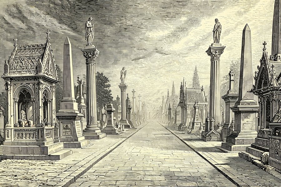 Le edicole funebri del Cimitero Monumentale di Milano