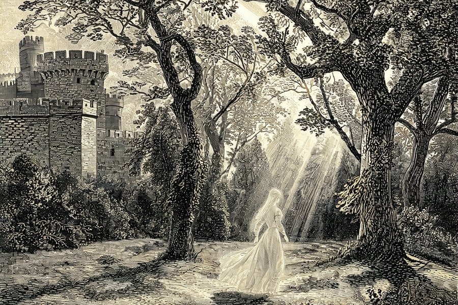 Il fantasma di Aloisa nel parco di Grazzano Visconti