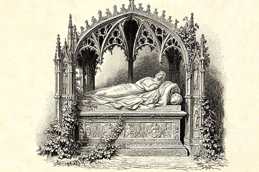 Un monumento funebre romantico al Père-Lachaise