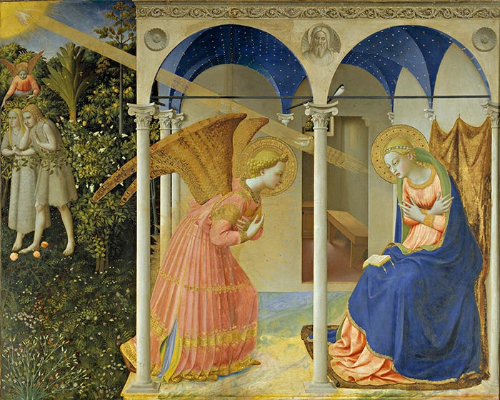 Beato angelico, annunciazione della Vergine