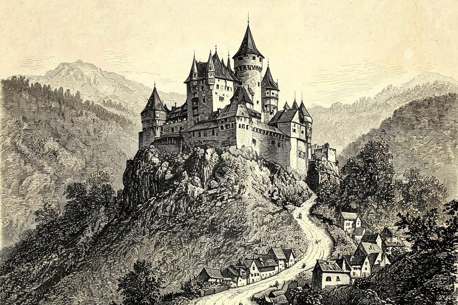 Il castello di Bran in Transilvania