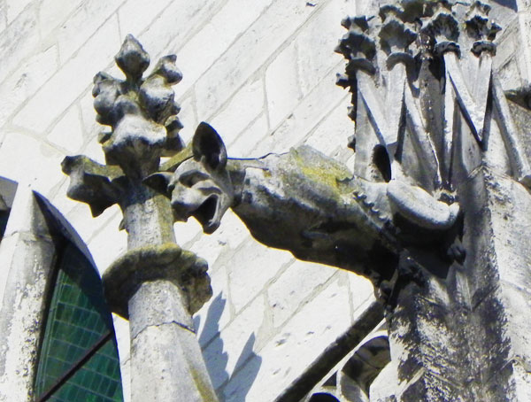 Gargoyle della cattedrale di Saint Remis