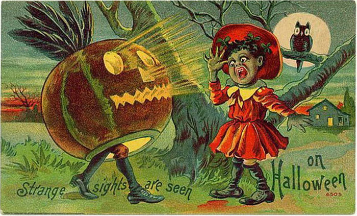 Halloween nelle vecchie cartoline inglesi