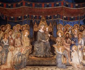 Simone Martini, Maesta nel palazzo pubblico di Siena