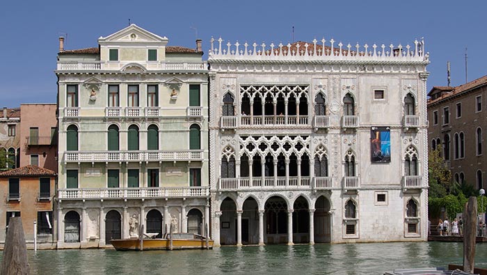 Ca d'Oro Venezia architettura gotica in Italia