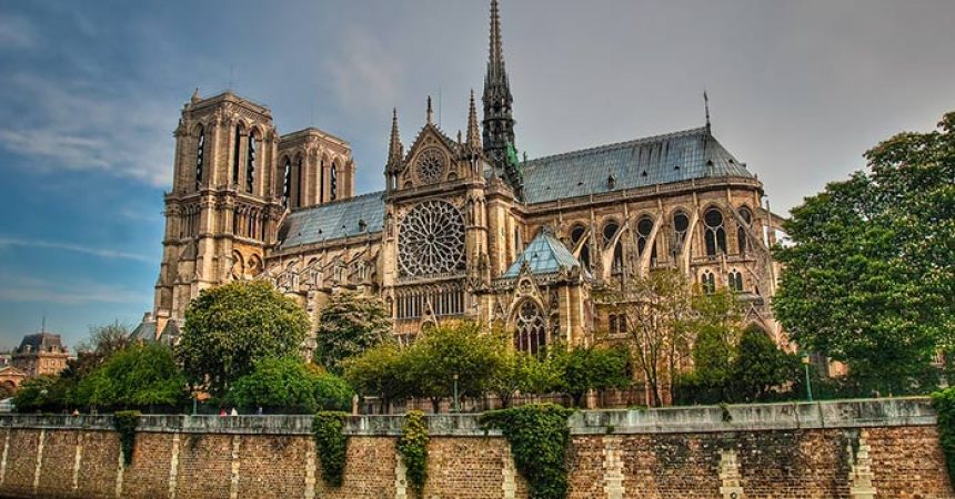 Cattedrale di Notre Dame a Parigi, Francia