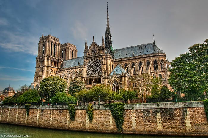 Cattedrale di Notre Dame a Parigi, Francia