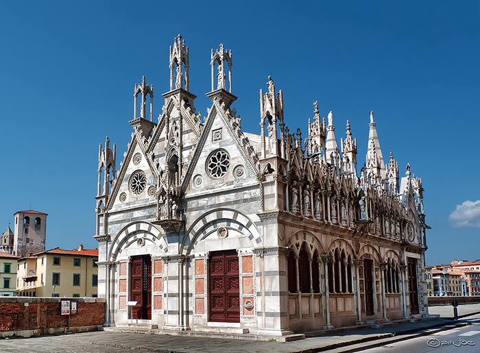 Chiesa di Santa Maria della Spina, gotico italiano