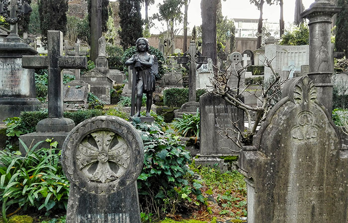 cimitero acattolico di Roma