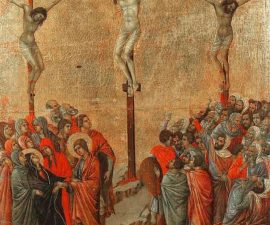 Duccio di Buoninsegna la crocefissione