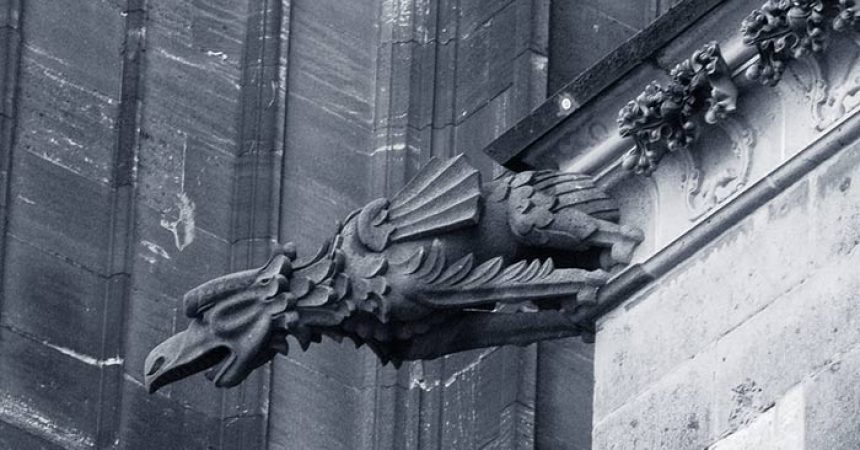 gargoyle Cattedrale gotica di Colonia