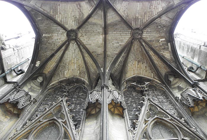 Gotico radiante, volta della cattedrale di Troyes