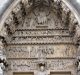 rappresentazione del giudizio universale nella Cattedrale di Reims