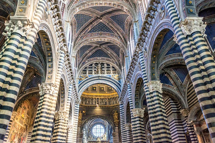 Interno del Duomo di Siena