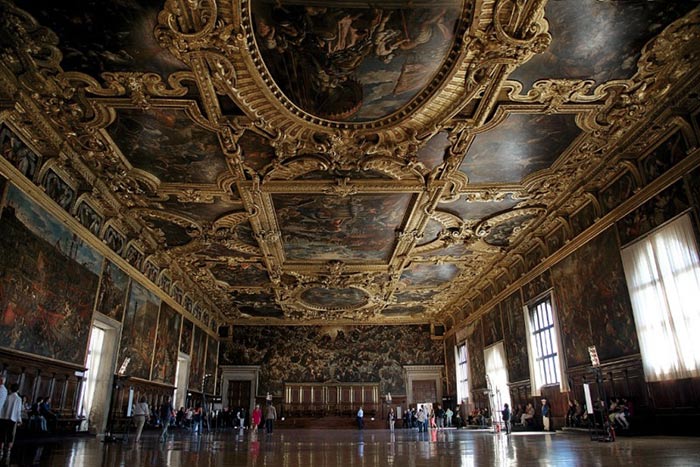 Interno di Palazzo ducale di Venezia