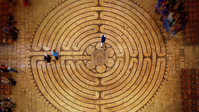labirinto della Cattedrale di Chartres 