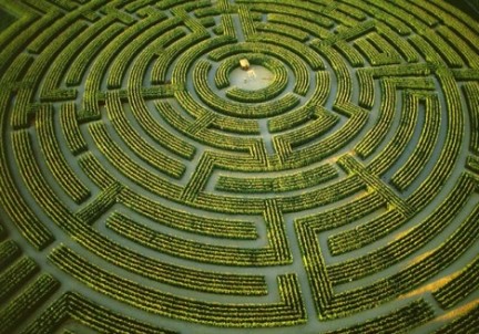 labirinto a giardino