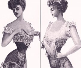 il corsetto vittoriano