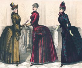 moda e sottane in epoca Vittoriana