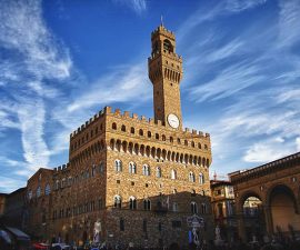 Palazzo vecchio a Firenze