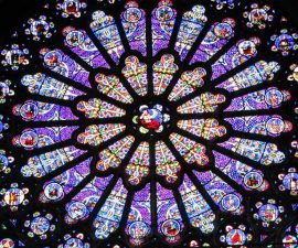 Rosone cattedrale Saint Denis