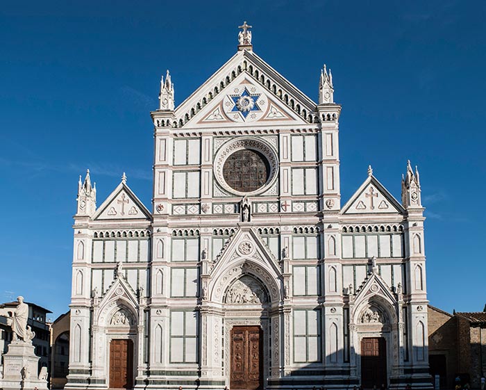 Basilica Santa Croce Firenze gotico francescano Italia