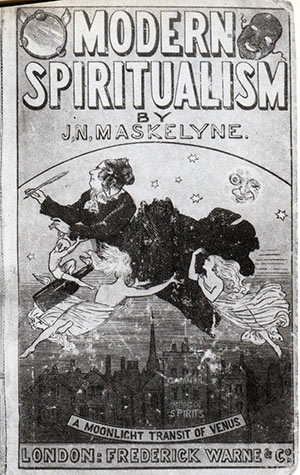 libro inglese sullo spiritismo di fine ottocento