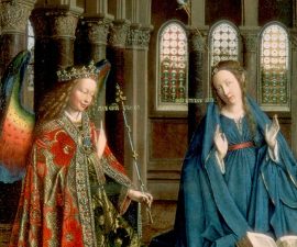 Jan Van Eyck, l'annunciazione