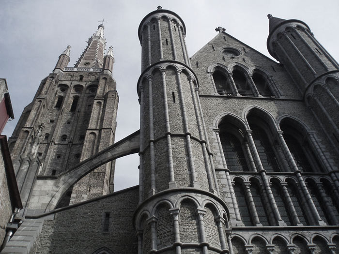 cattedrale Notre Dame a Bruges, in Belgio