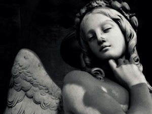 Cimitero monumentale di Staglieno, angelo