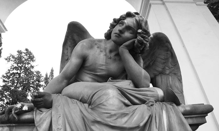 cimitero del Verano, angelo