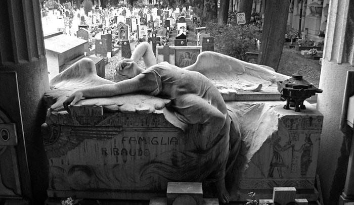 tombe del cimitero di Staglieno