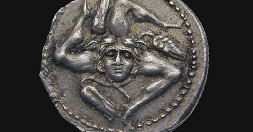 il triscele nell'iconografia gotica