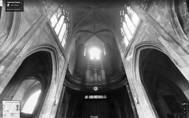 Organo della chiesa di Saint Merri a Parigi
