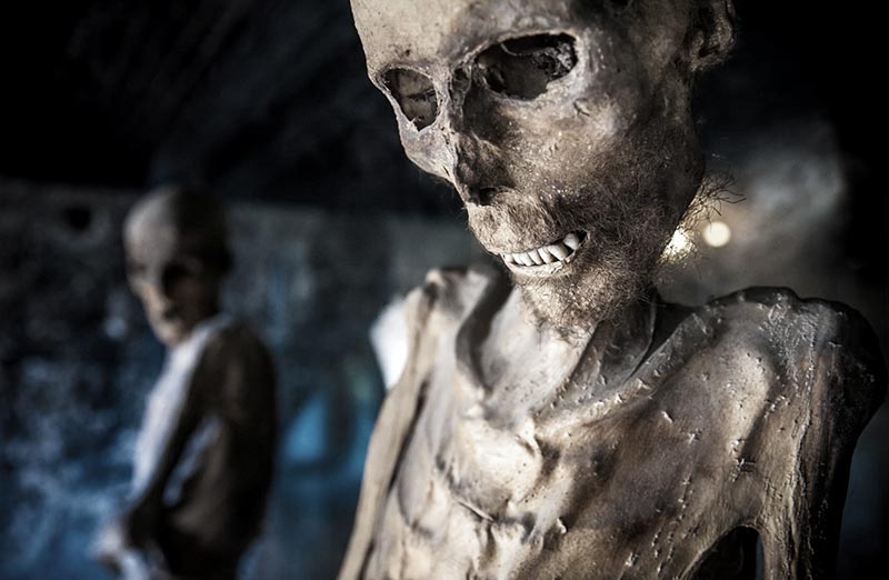 le mummie del museo di Ferentillo