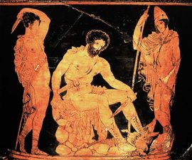 Omero racconta di Ulisse e i defunti